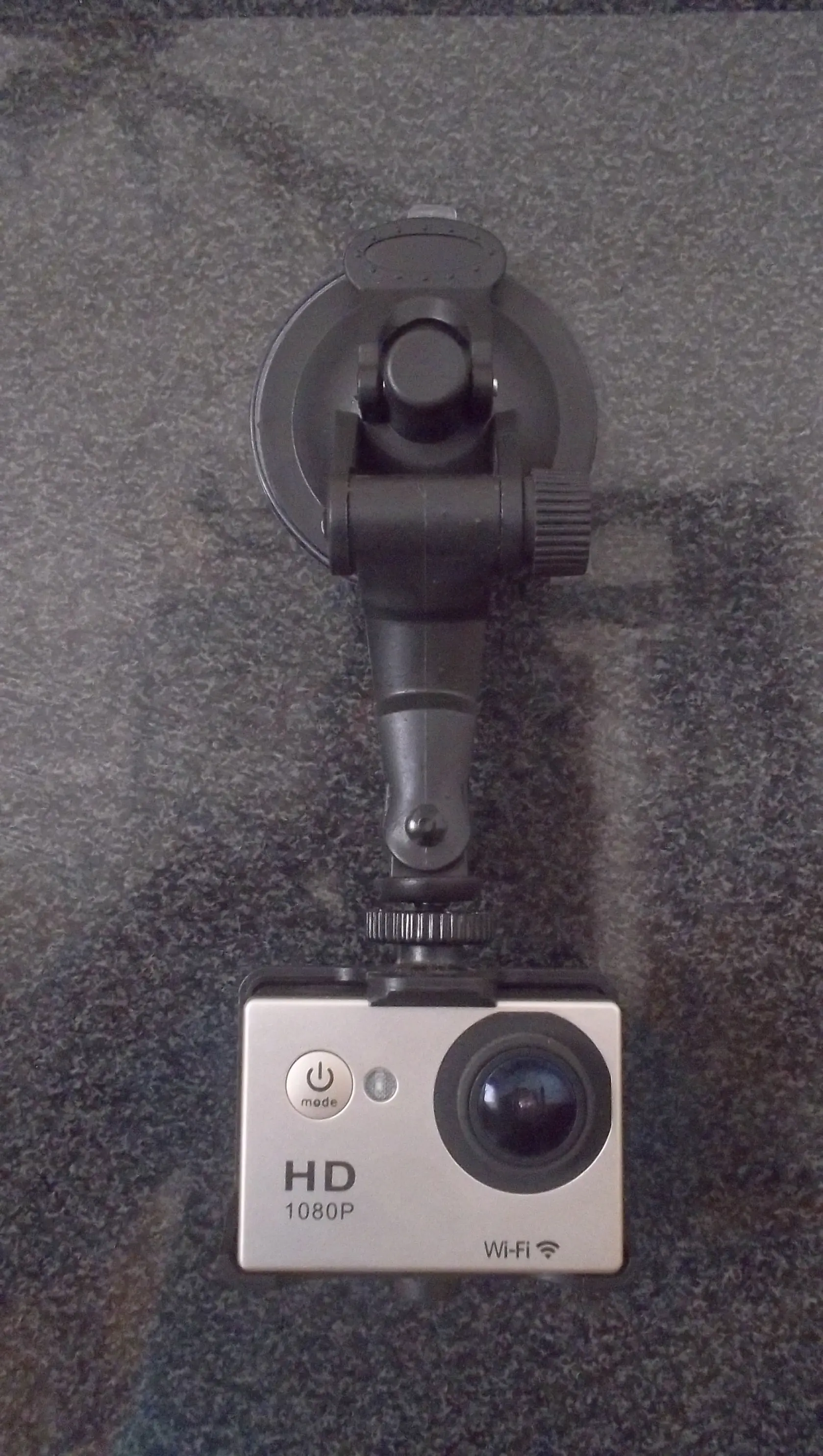 Prueba de soporte Nisuta para gopro/sport cam