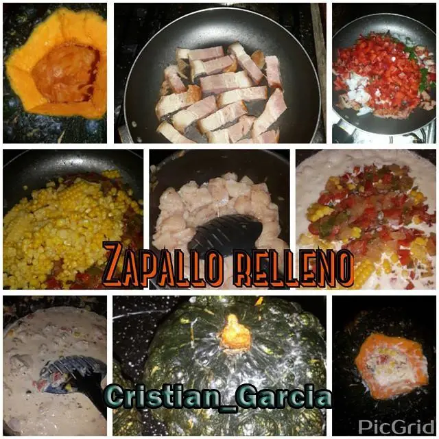 Zapallo Relleno (Foto receta)