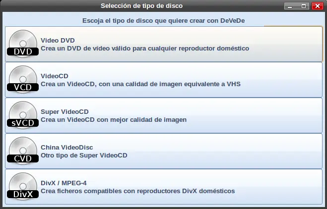 Tuto: Crea DVDs con Subtitulos a partir de Avi con Devede.