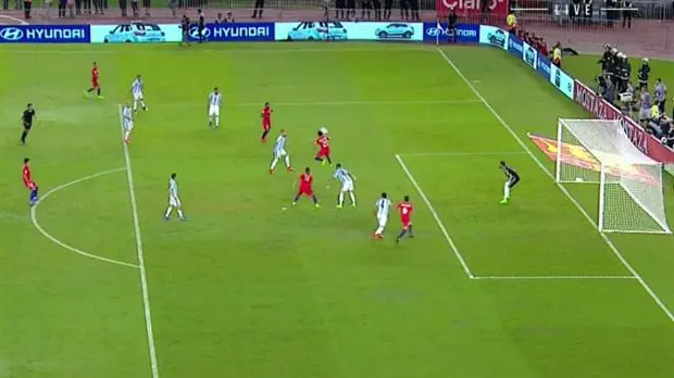Ricci nos robo el partido, prensa arg. Chile superior
