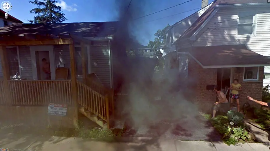 19 Fotos perturbadoras captadas por Google Street View
