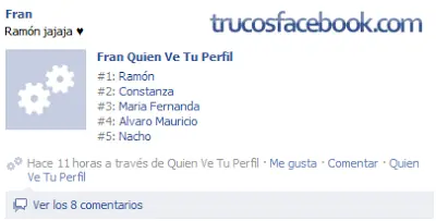 ¿top ten quien visto tu perfil? (facebook)
