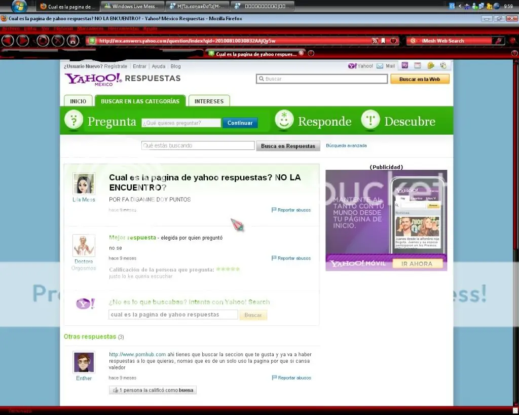 Preguntas  estupidas en yahoo parte (2)