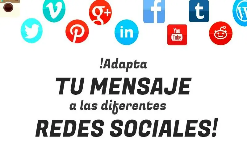 Adapta tus publicaciones a las redes sociales