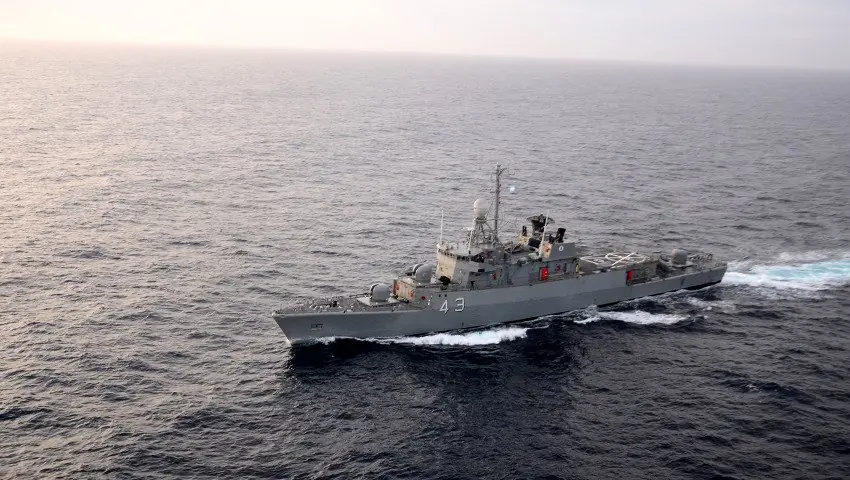 LA FLOTA EN ALTA MAR