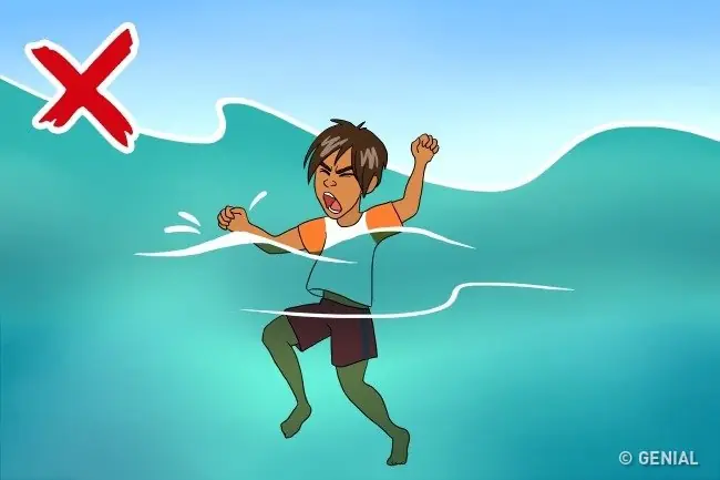 como sobrevivir en mar abierto