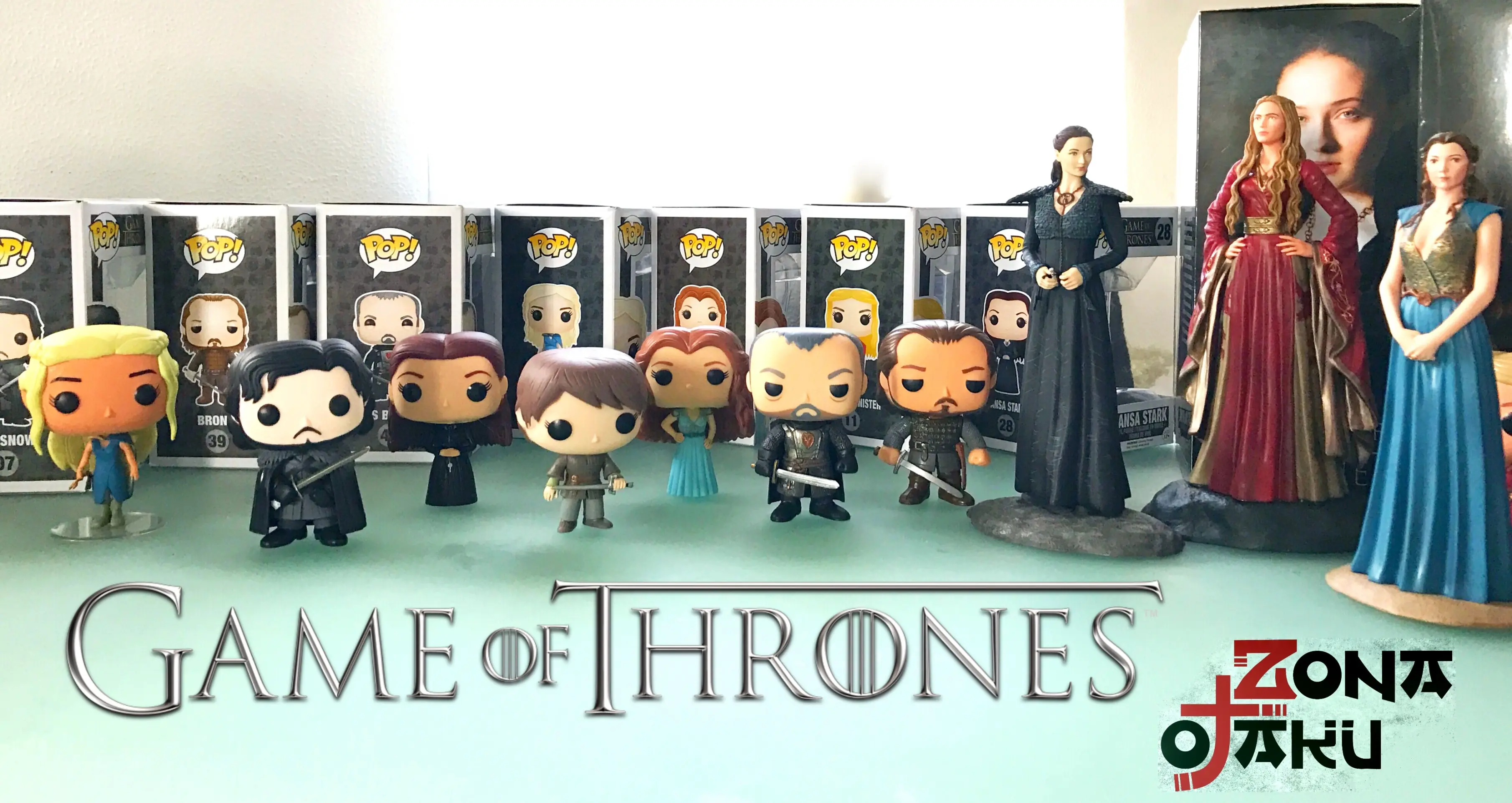 Mira mis Funko Pop de Juego de tronos!