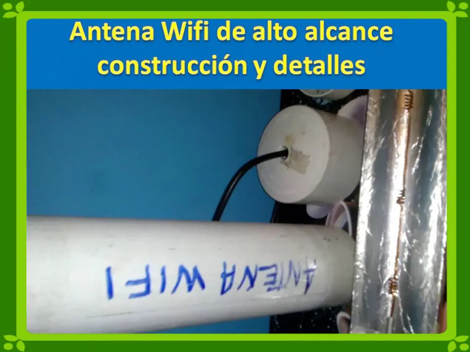 fabricacion antena