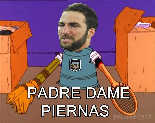 Higuain le pifio una vez más