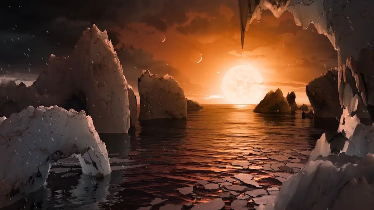 Viajando por los planetas de Trappist-1