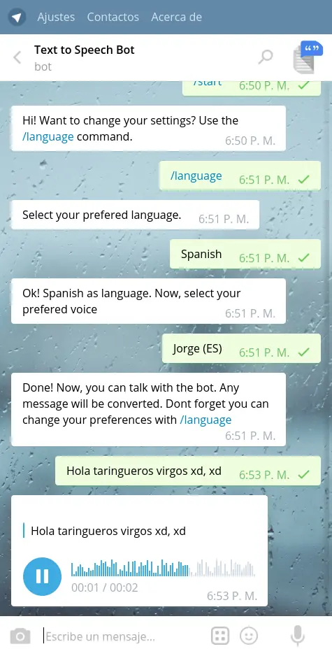comandos