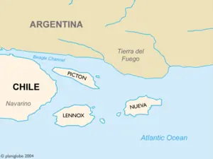 Islas de Argentina en el canal Beagle