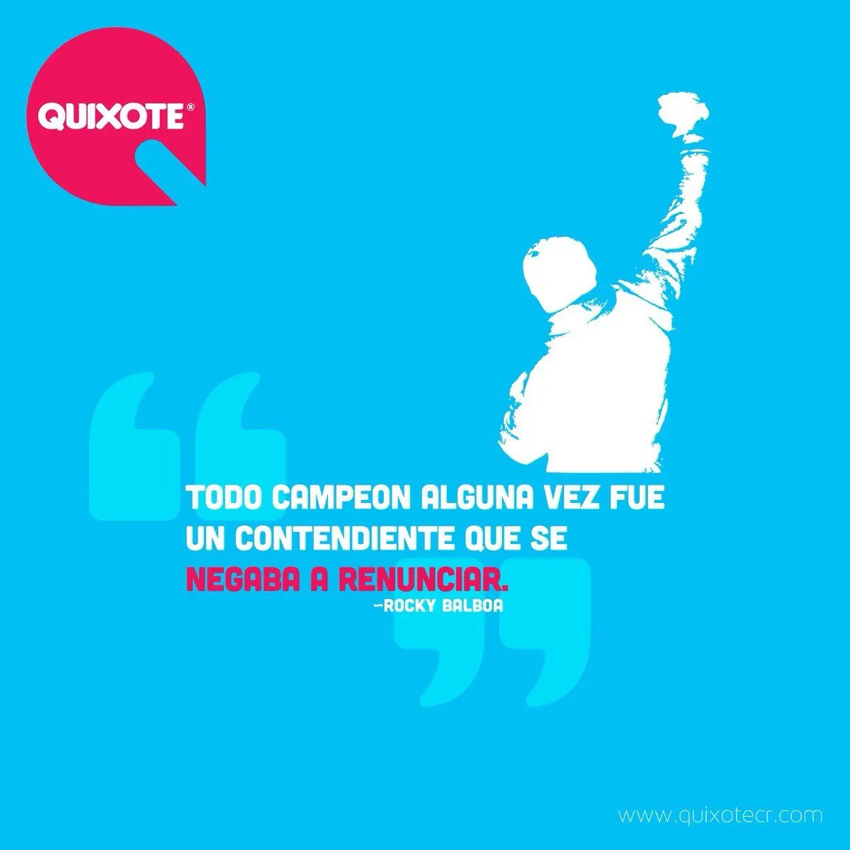 17 Frases Rocky Balboa, Lecciones de perseverancia.