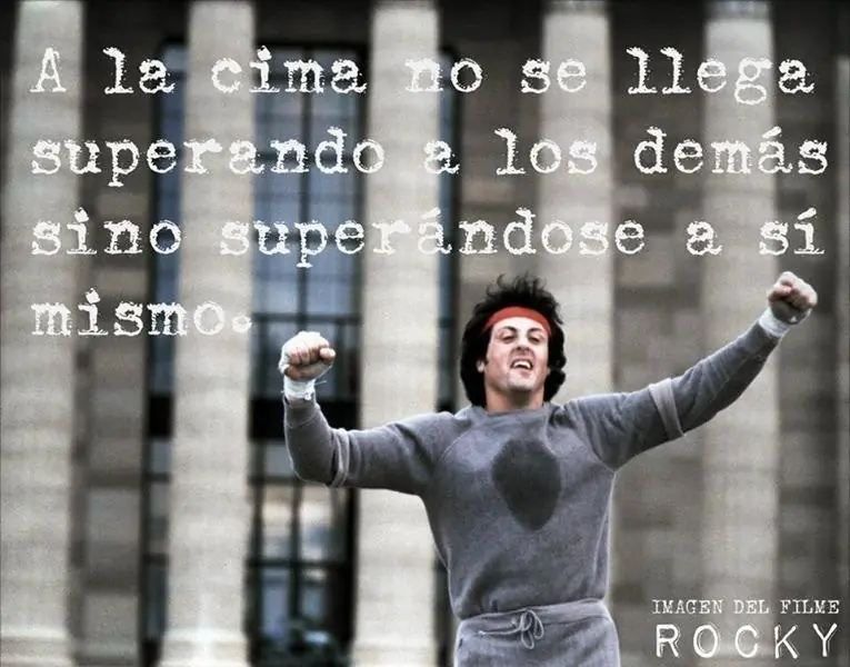 17 Frases Rocky Balboa, Lecciones de perseverancia.