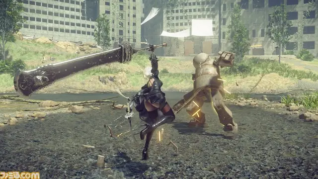 Decidieron que NieR: Automata tuviera mundo abierto