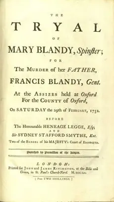 Mary Blandy, la asesina del polvo del amor