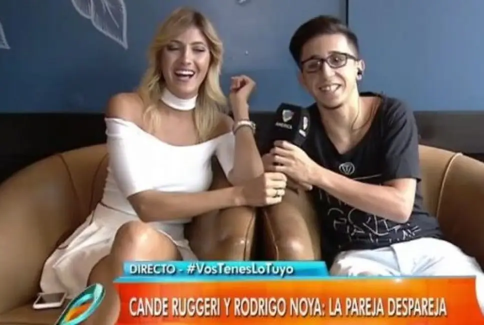 Una farsa!! "Cande" y Rodrigo fueron novios por di