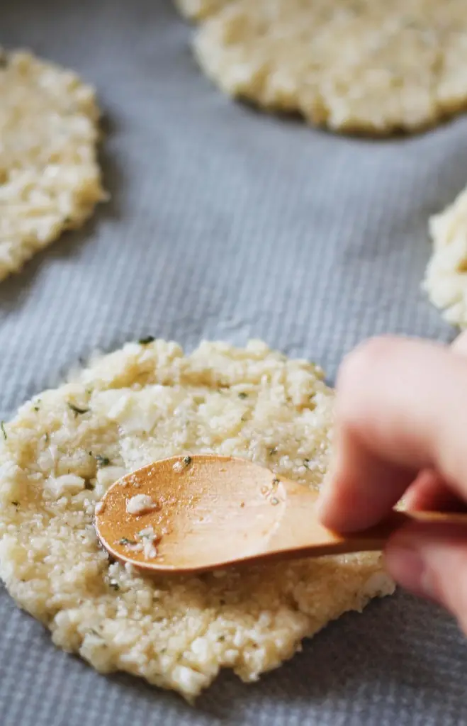 La receta de las tortillitas de coliflor