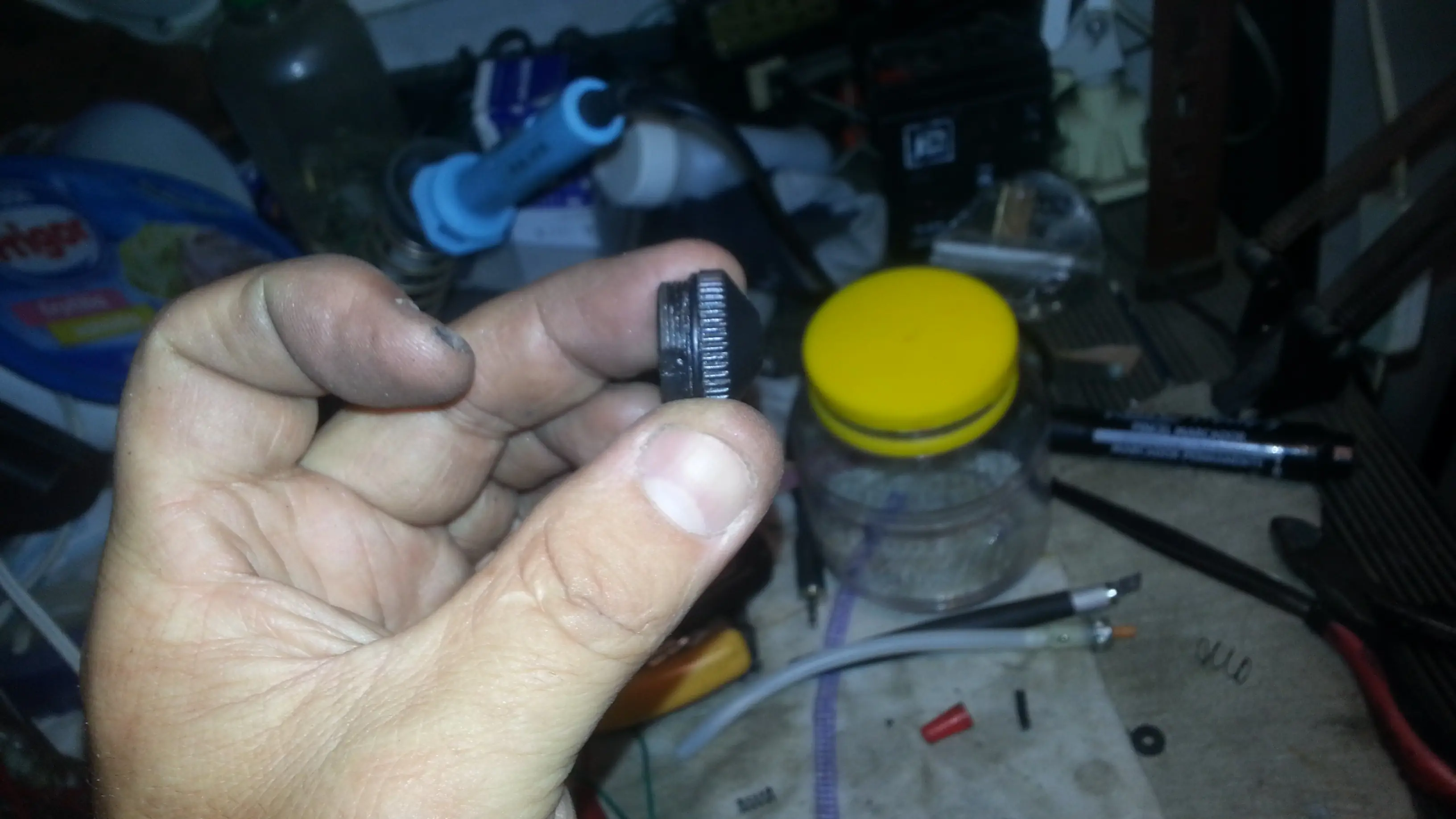 minipistola de aire P/ limpiar pc etc  por 5 pesos