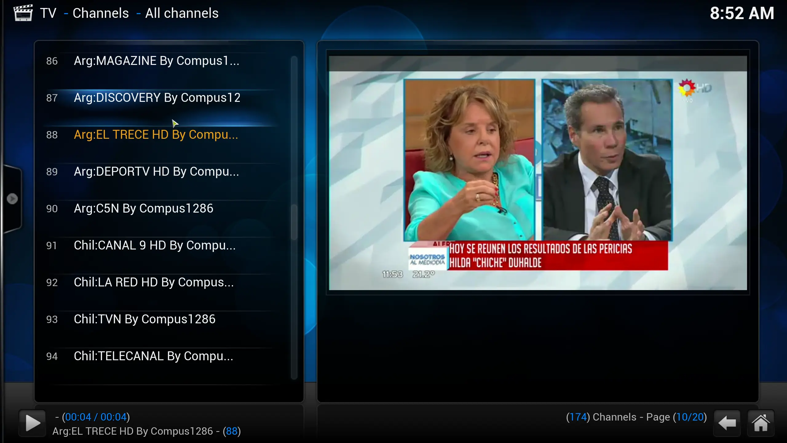 Televisión por internet
