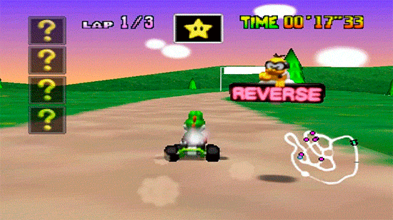 Mario Kart 64 Curiosidades, Trucos, atajos y Glitchs