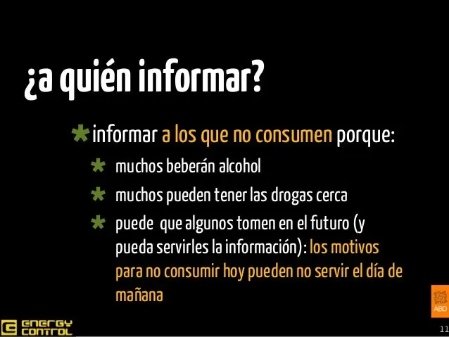 Drogas: como reducir el daño