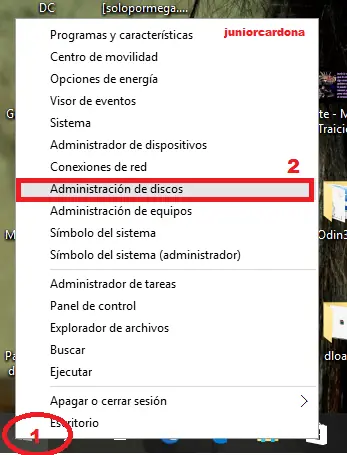 particion