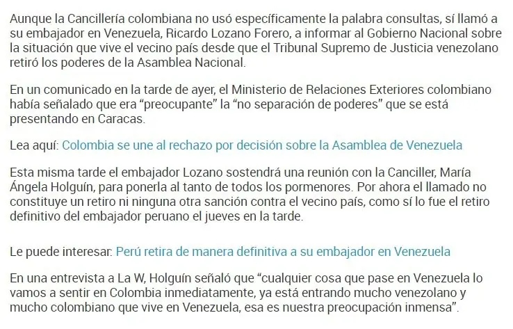 colombia venezuela