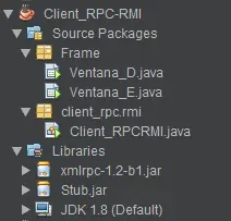 Servidor y cliente RPC/RMI en Java - Sistemas distribuidos