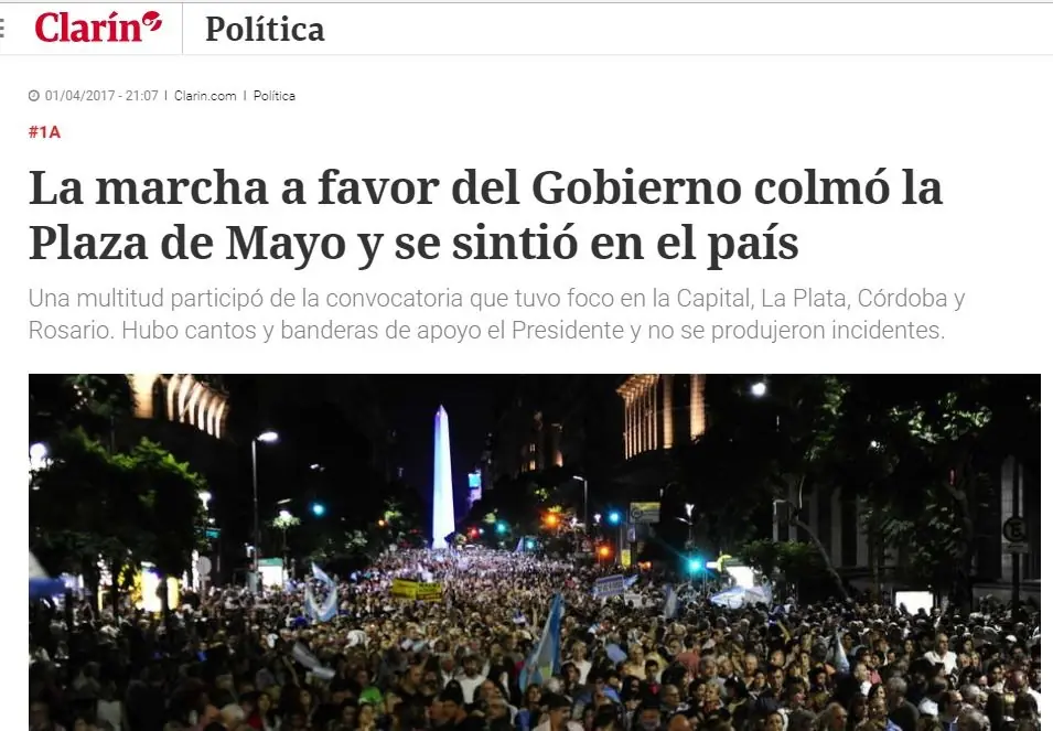 Masiva, multitudinaria - Así fue la Marcha de ayer