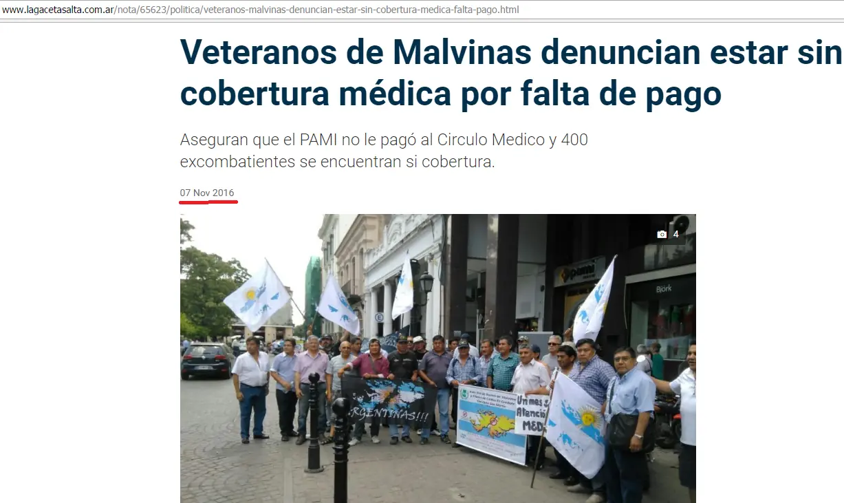 Malvinas: Macri recibió a veteranos y familiares
