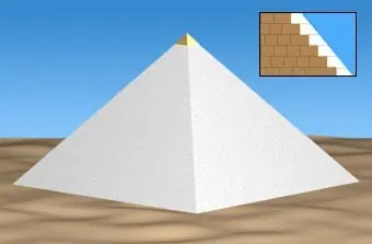 La cúspide perdida de la Gran Pirámide de Giza