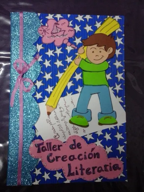 carpeta decorada