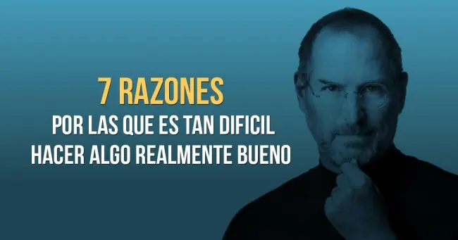 Porque es tan difícil hacer algo bueno?