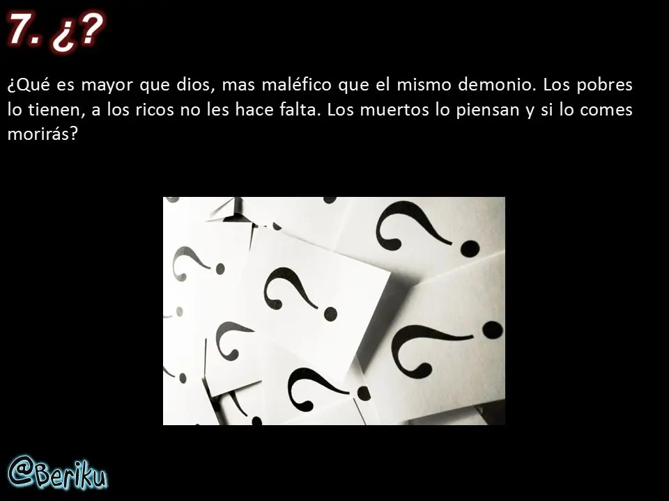 8 acertijos