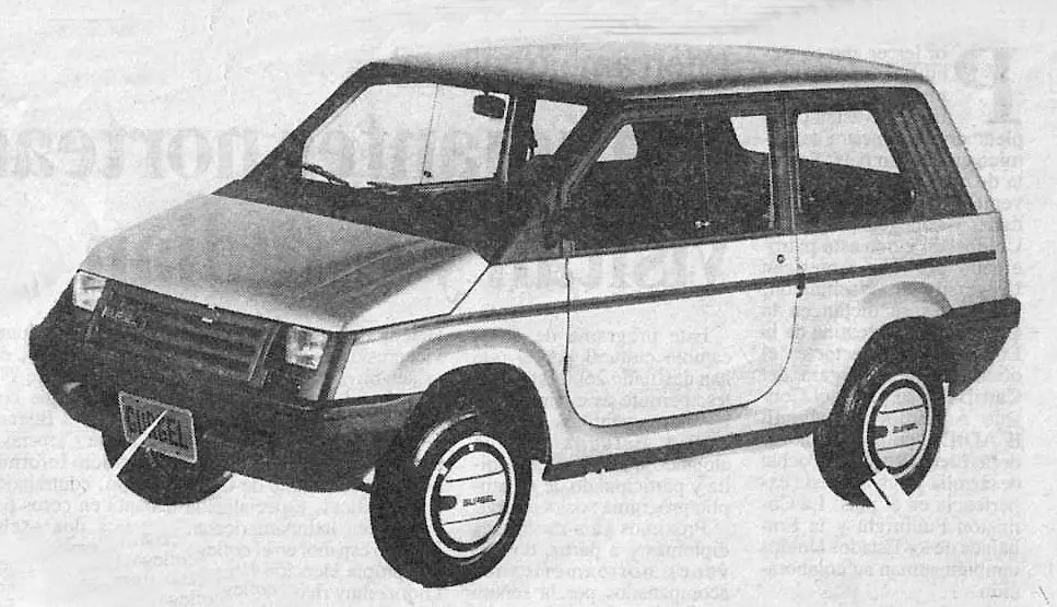 Gurgel BR-800, 100% brasileño