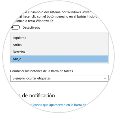 Cómo personalizar barra de tareas Windows 10