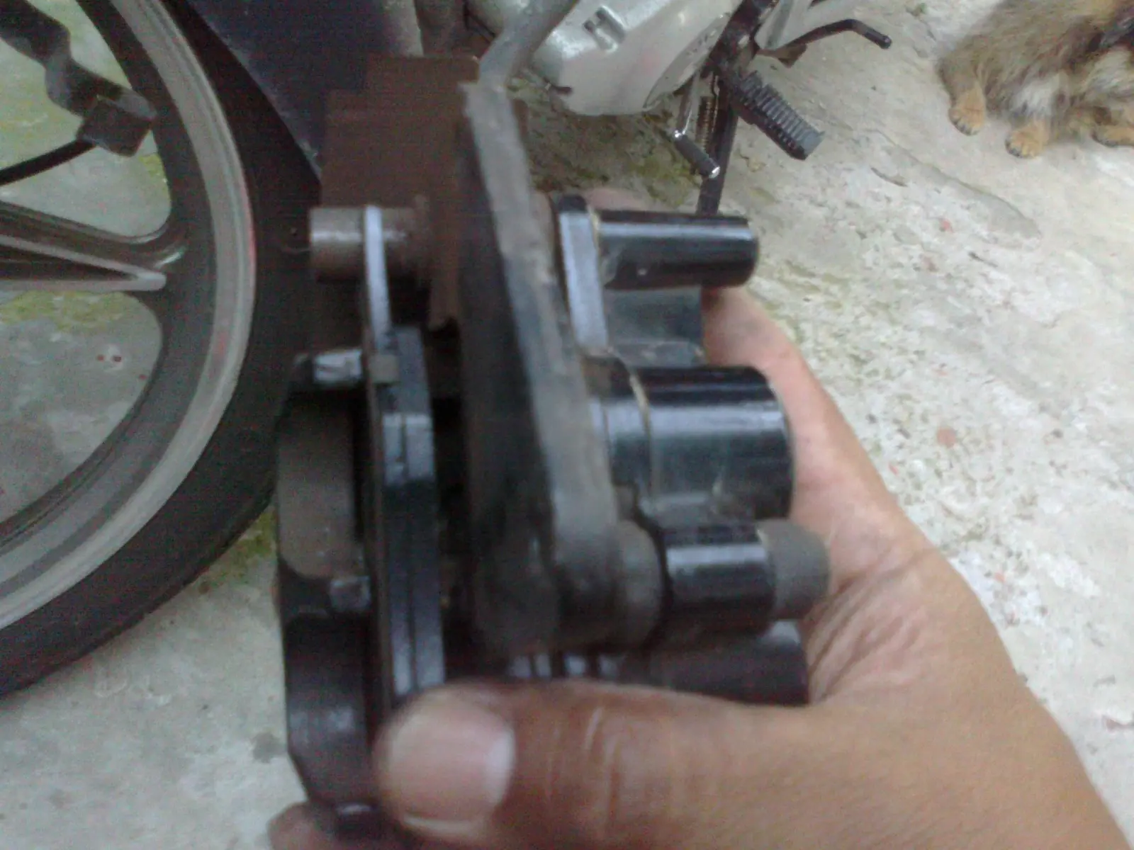 Cambio de pastillas de freno Suzuki en125 2a Cambio de pastillas de freno Suzuki en125 2a