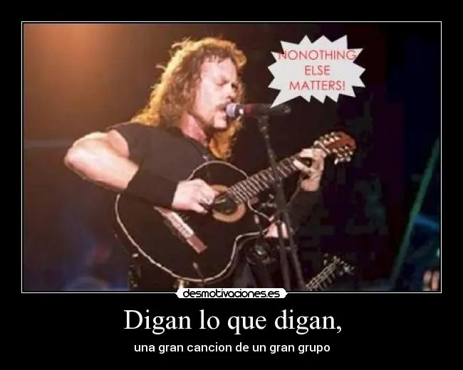 Gracias Hetfield   [motivaciones y desmotivaciones] !!