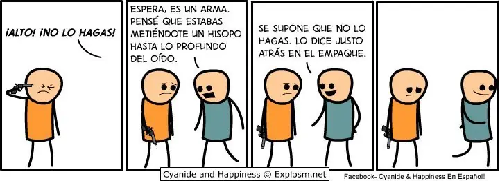 Lo mejor de Cyanide y Happiness ( Tiras cómicas)