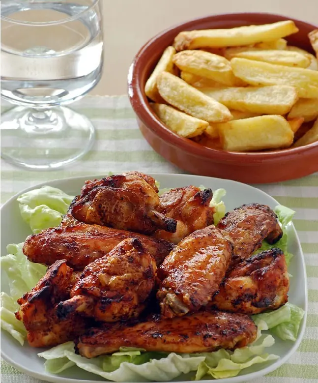 Alitas de pollo