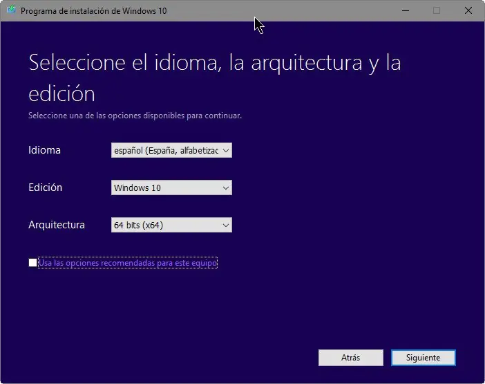 Guia windows 10