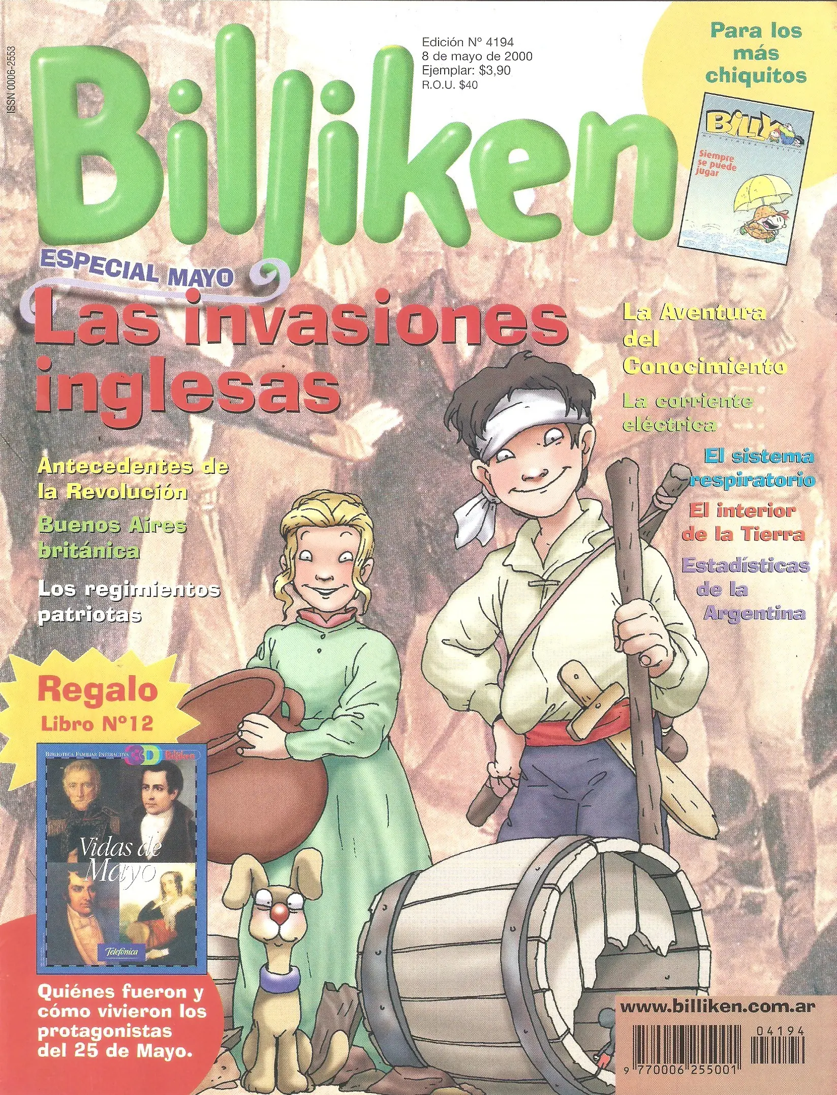 Revista billiken del 8-5-00
