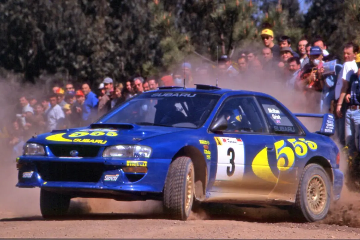 en venta el Subaru Impreza de Collin McRae del 97