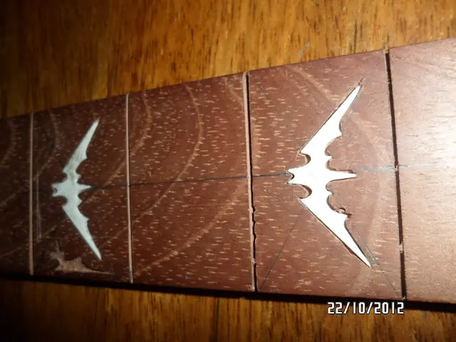 Guitarra death metal casera, tutorial en fotos.(parte 2º)