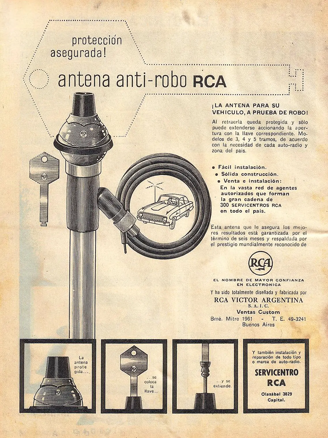 La antena RCA