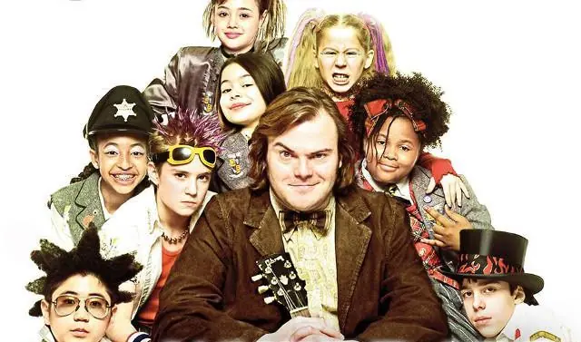 Actores de Escuela de Rock Antes y Despues