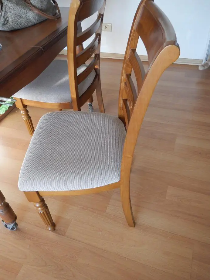 Reparación de una silla