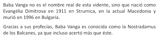 baba vanga
