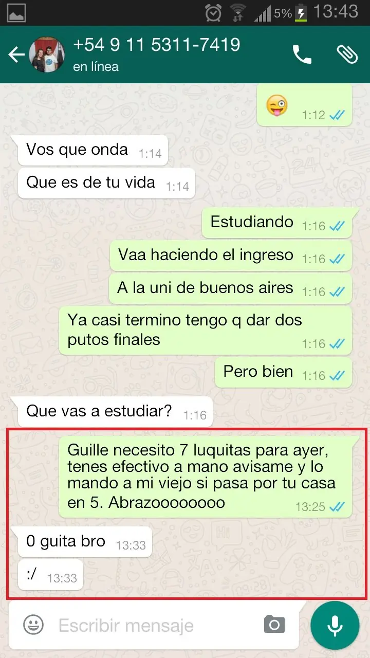 triste